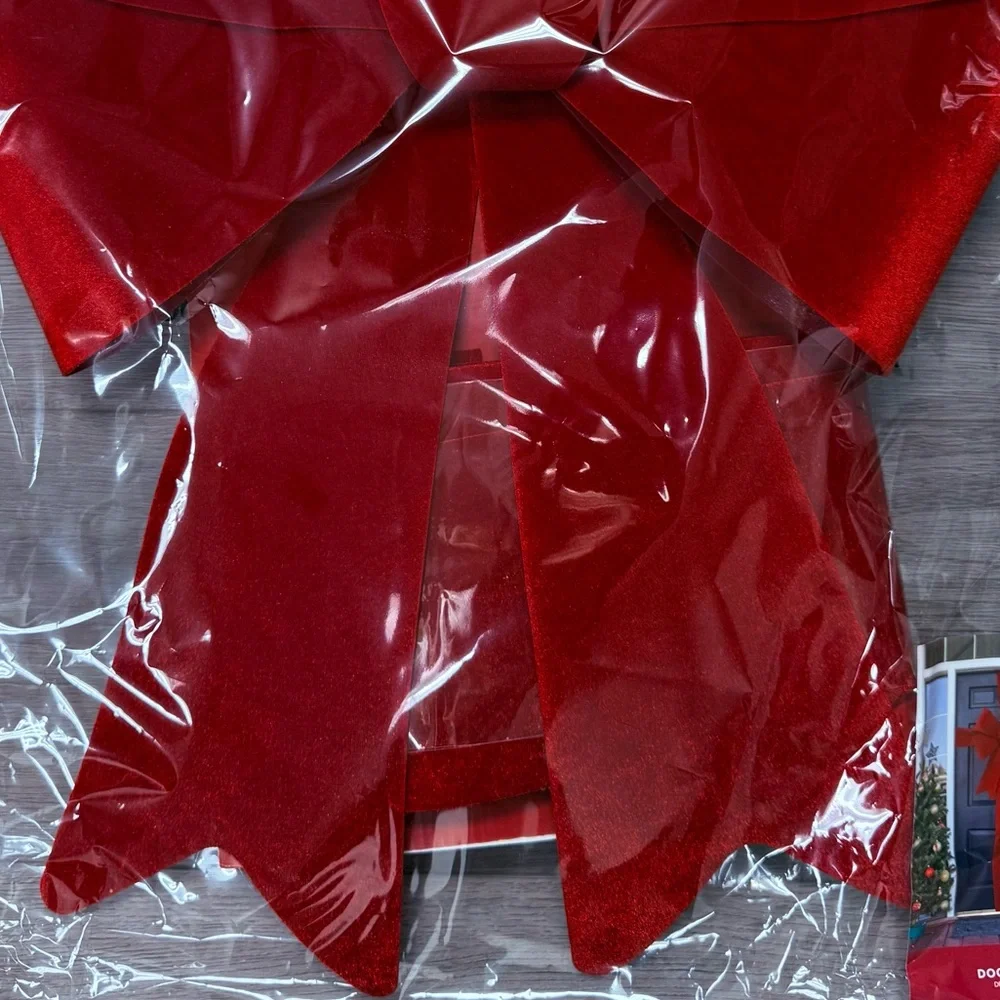New in package! Red Door Bow and Ribbon Wrap to make your door look like a gift